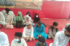 IKA Smansa 88 Makassar Buka Puasa Bersama 150 Santri TPA