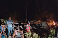 Rumah Janda Dhuafa Ludes Terbakar, Semua Harta Ludes Kecuali Baju di Badan
