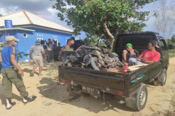 Personel Gabungan Amankan 2 Penambang Timah ilegal di Kawasan Hutan Lindung Menumbing