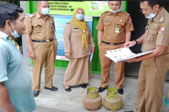Atasi Kelangkaan Tabung Gas Melon, Pemkab Lampung Utara Tambah Kuota 16.800 Tabung