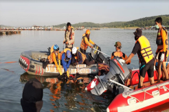 Pencarian 2 Korban Tenggelam Terkendala Air Waduk Kedung Ombo yang Keruh