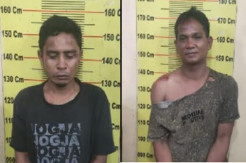Dikira Takut, Kasir Cantik Berani Tabrak Dua Penjambret Ini hingga Tersungkur