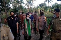 Atasi Luapan Sungai di TTU, Mensos Janji Bantu Alat Berat