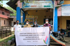 PLN Beri Bantuan Rp50 Juta ke PAUD Alifah Nur Auliah di Maros