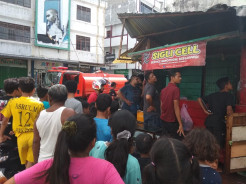 Korsleting Listrik, Kios Servis HP di Kota Sigli Terbakar