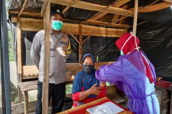 Baru 645 Vaksin Disuntikan ke Warga Lanjut Usia di Bangka Selatan