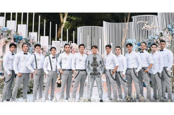 Sepatu 17 Groomsmen di Acara Lamaran Dibeli Rizky Billar dengan Biaya Ratusan Juta