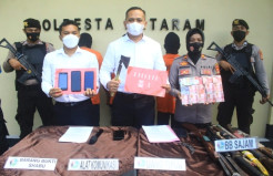 Oknum ASN Lombok Utara Terciduk Transaksi Sabu di Tengah Sawah