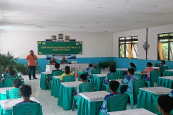 TMMD ke-111, Kodim Rote Ndao Gandeng BPBD Sosialisasikan Bencana Hidrometeorologi