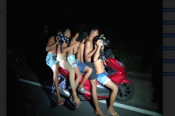 Enam Orang Berboncengan Satu Motor, Pemuda Mabuk di Lombok Barat Diamankan