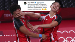 Ahsan Doakan Greysia/Apriyani Raih Medali Emas Olimpiade Tokyo 2020