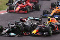 Tabrakan Massal di F1 GP Hungaria 2021, Bos Mercedes Ungkap Kesalahan Bottas