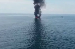 KM United Terbakar di Perairan Pulau Berhala, Polda Sumut Periksa Saksi-saksi