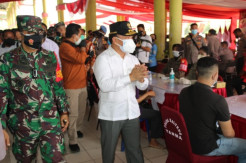 Gubernur Harap 70 Persen Masyarakat Kalteng Sudah Divaksin Akhir Oktober 2021