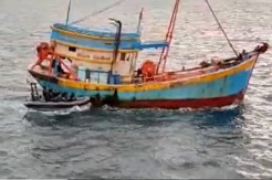 Aksi Kejar-kejaran Warnai Penangkapan Kapal Pencuri Ikan Berbendera Vietnam di Laut Natuna Utara