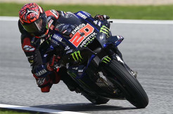 Quartararo Pimpin Sesi Pemanasan MotoGP Austria 2021, Marquez Tercecer