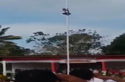 Insiden Sang Saka Merah Putih Jatuh ke Tanah di Sumba Barat, Begini Kronologinya