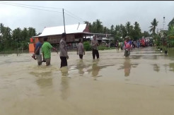 Jalan Trans Sulawesi Lumpuh Total, Warga Resah Rumah dan Sawahnya Diterjang Banjir