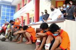 5 Begal Sadis Palembang Tersungkur Ditembak Anggota Satreskrim Polrestabes Palembang