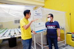 WOM Finance Bangun Instalasi Hidroponik di 17 Kota