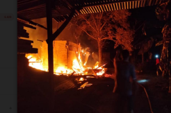 Gudang Material Bangunan dan 2 Mobil Ludes Terbakar, Kerugian Capai Rp800 Juta