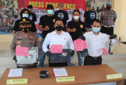 Gerayangi Harta Mahasiswa, Tiga Begal Rangkasbitung Disergap Reskrim Polres Lebak