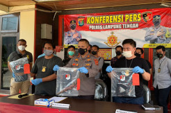 Polda Lampung Bekuk Pelaku Pembunuhan Sadis