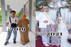 Viral Siswa Pria Nikahi...