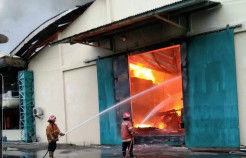 Dua Pabrik di Gresik Terbakar, Kerugian Capai Miliaran Rupiah