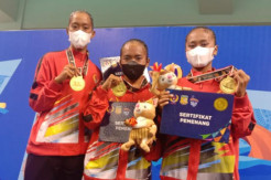 Angkat Tema Ninja, Renang Artistik Sulsel Sabet Medali Emas