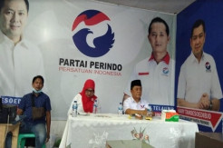 HUT Ke-7, DPD Partai Perindo Gunungsitoli Terus Kenalkan Pengurus ke Masyarakat