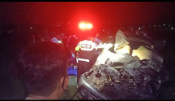 Kereta Api Tabrak Minibus, Pasangan Suami Istri asal Sragen Tewas Seketika