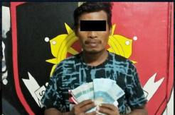 Curi Uang Jutaan Rupiah dari Mobil, Tukang Parkir Diamankan Polres Bitung