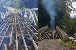 Jembatan di Yalimo Papua Dirusak dan Dibakar, Kodim Jayawijaya Kirim Pasukan ke Lapangan