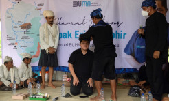 Lewat Petunjuk dan Firasat, Erick Thohir Jadi yang Pertama Diberi Gelar Dulur Baduy