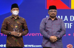 Sukses Vaksinasi Warganya, Bupati Pasuruan Raih Penghargaan KDI 2021