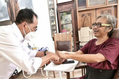 Menjenguk Sahabat Saat ke Yogya, Menhub: Semangat Terus Mas Butet