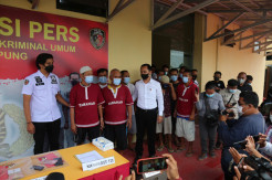 Judi Masih Marak, Polda Lampung Ringkus 101 Pelaku dalam 2 Pekan