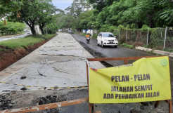 Pengerjaan Bundaran Metro Tanjung Bunga Berpotensi Terhambat Lahan