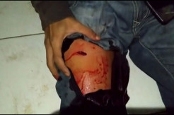 Bacok Pemotor dan Seorang...
