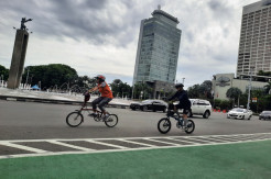 Warga Mulai Ramai Berolahraga di Kawasan Sudirman-Thamrin