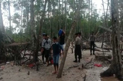 Tambang Ilegal di Hutan Mangrove Dirazia Polisi, 3 Mesin Diamankan