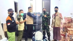 Perwira Karier TNI AU 2007 Berikan Bantuan Korban Banjir Bandang Kota Batu