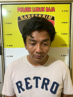 Pelaku Jambret di Lubuk Baja Batam Diciduk saat Lagi Makan