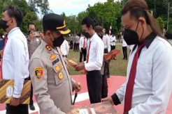 Kinerja Moncer, 6 Personel Satreskrim Polres Bangka Selatan Dapat Penghargaan