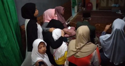 Sarah, Korban KDRT Suami yang Disiram Air Keras Disambut Haru Keluarga