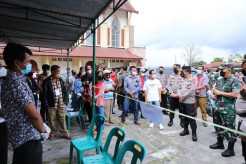 Pantau Pilkades di Taput, Kapolda Sumut Bersyukur Berjalan Lancar