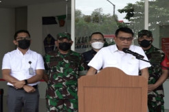Sambangi Wisma Atlet, Moeldoko Ingatkan Potensi Lonjakan Covid-19 saat Nataru