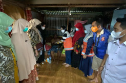 Dinkes Makassar Fasilitasi Perawatan Korban Kebakaran Camba Berua