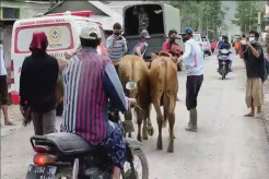Panik Angin Kencang dan Bencana Susulan Gunung Semeru, Warga Berbondong-bondong Tinggalkan Rumah